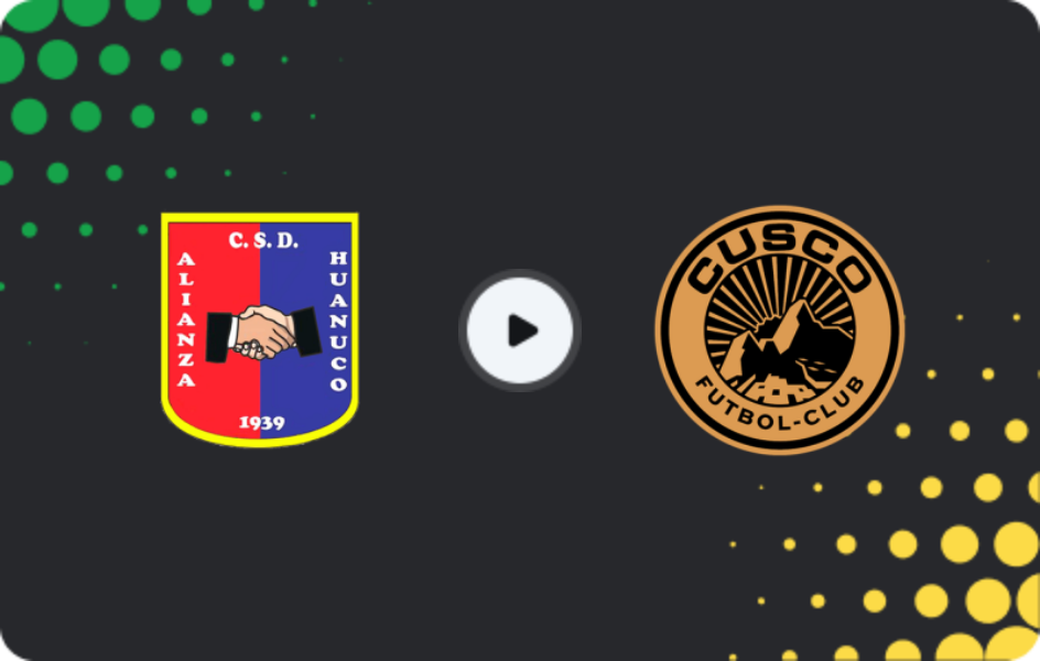 Where to watch Alianza Universidad — Cusco, Primera División, 02.11.2025