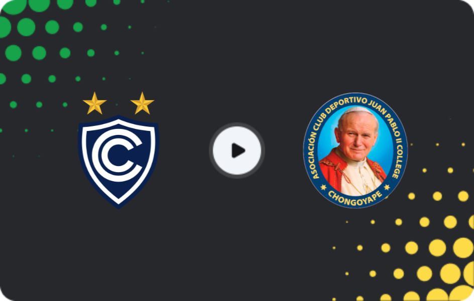 Where to watch Cienciano — Juan Pablo II College, Primera División, 03.11.2025
