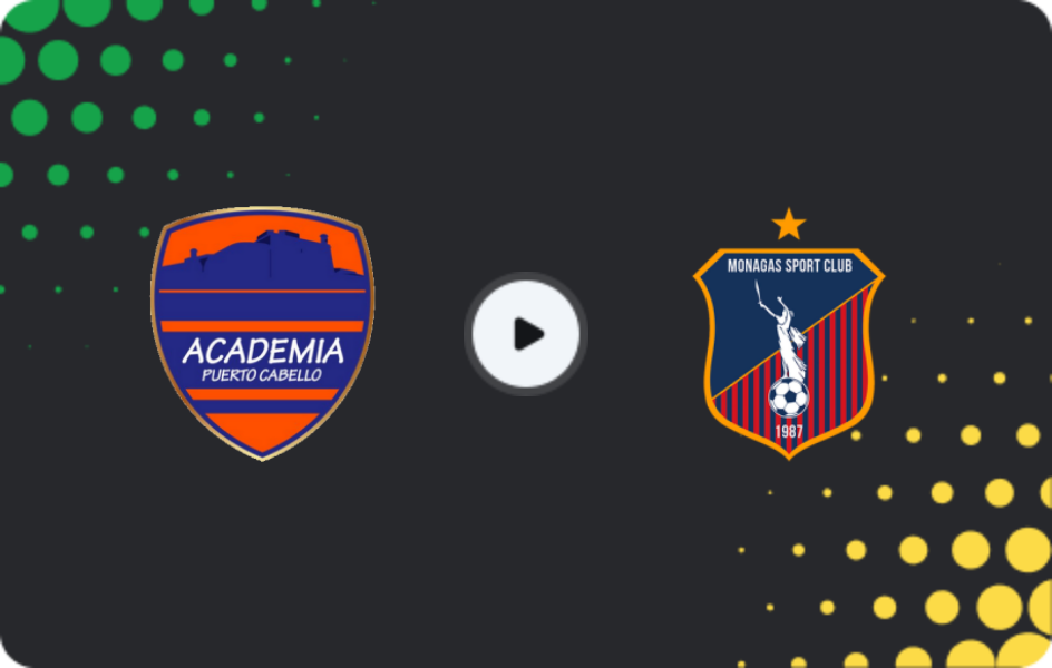 Where to watch Puerto Cabello — Monagas, Primera División, 05.11.2025