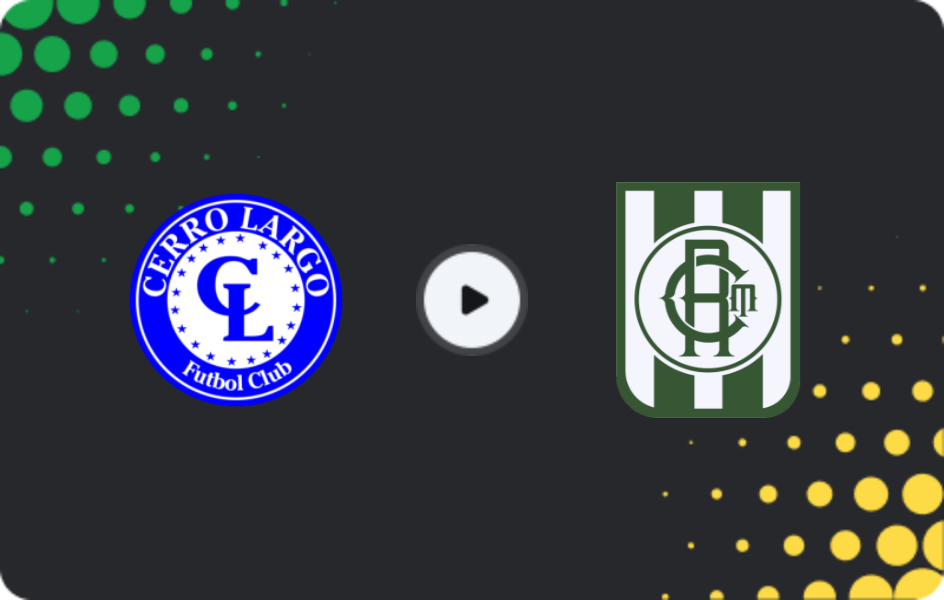 Where to watch Cerro Largo — Racing Montevideo, Primera División - Clausura, 25.10.2025