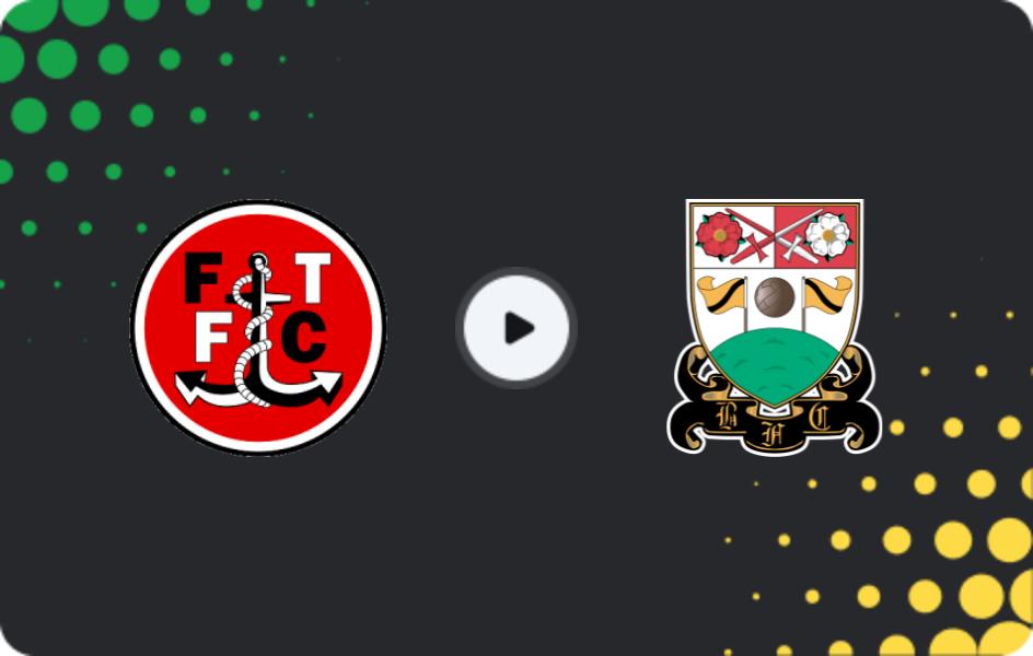 Where to watch Fleetwood Town — Barnet, FA Cup, 01.11.2025