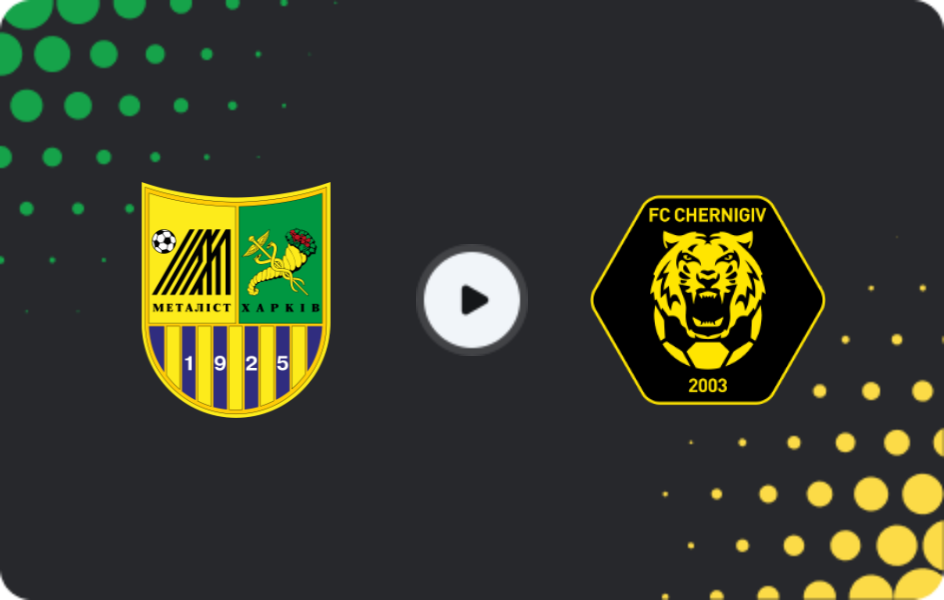 Where to watch Metalist Kharkiv — Chernihiv, Persha Liga, 08.04.2026