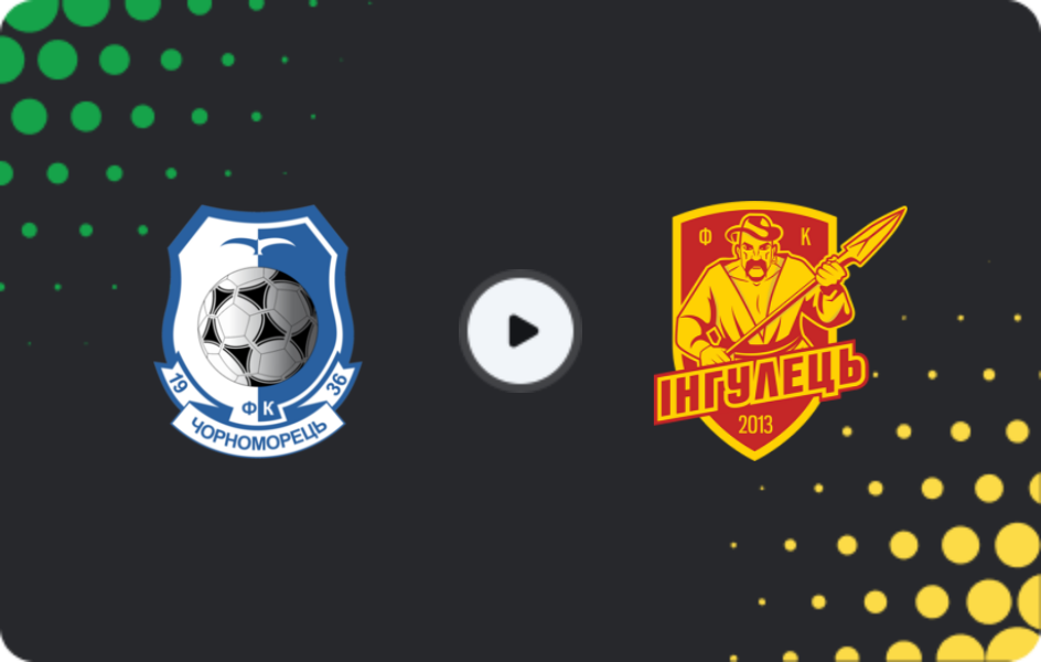 Where to watch Chornomorets — Inhulets, Persha Liga, 08.04.2026