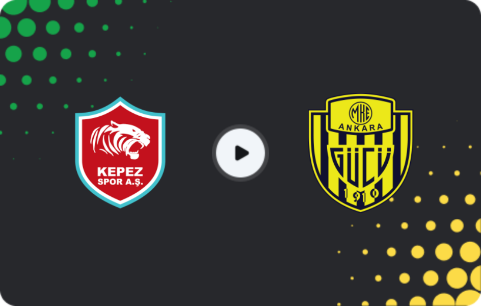 Where to watch Kepezspor — Ankaragucu, 2. Lig, 08.04.2026