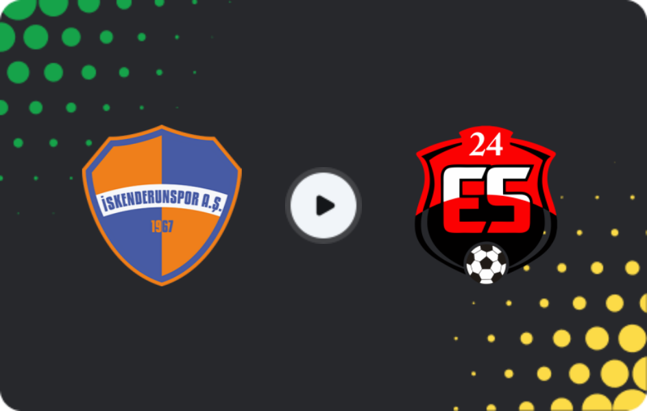 Where to watch İskenderun A.Ş. — 24 Erzincanspor, 2. Lig, 08.04.2026