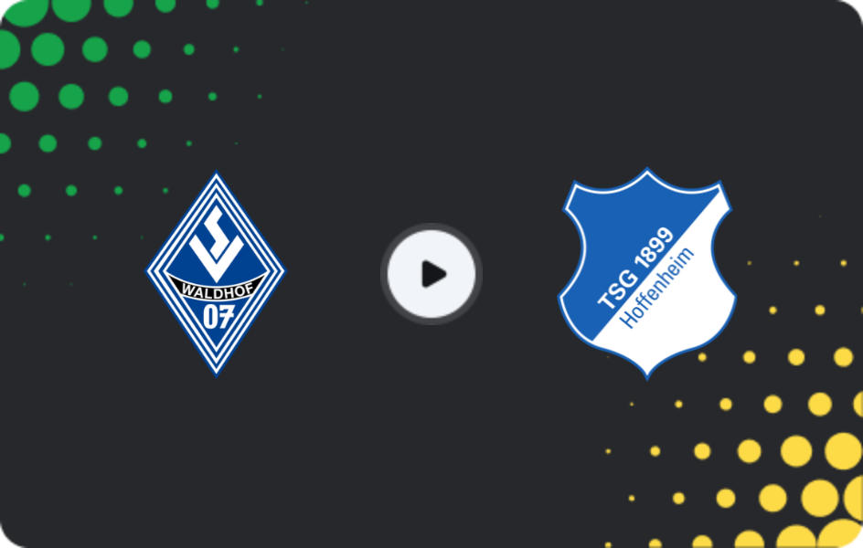 Where to watch Waldhof Mannheim — Hoffenheim II, 3. Liga, 08.04.2026