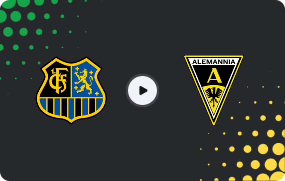 Where to watch Saarbrücken — Alemannia Aachen, 3. Liga, 08.04.2026
