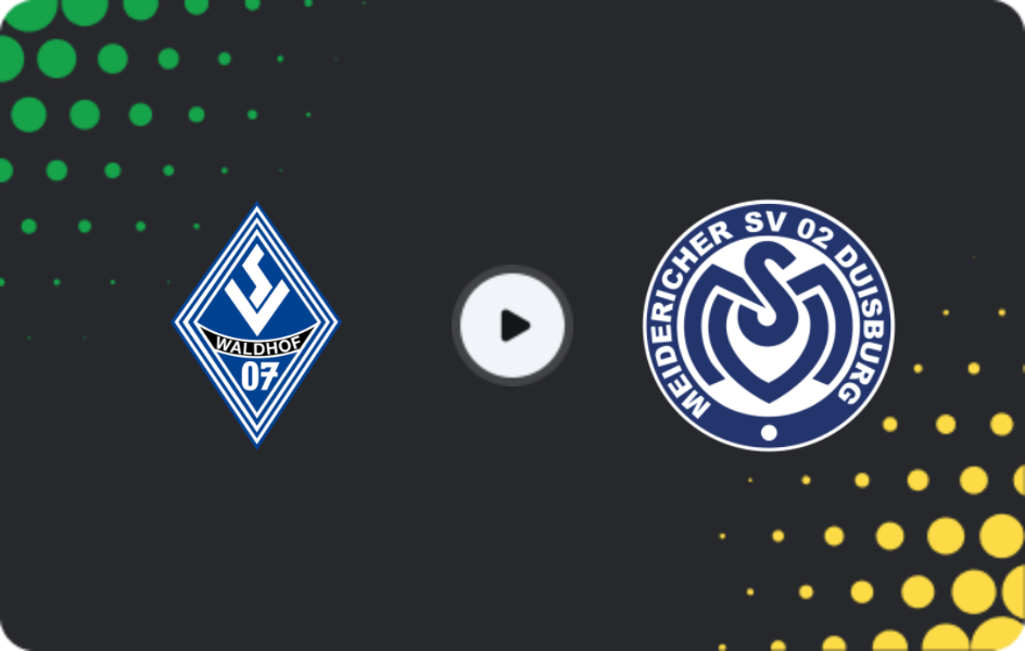 Where to watch Waldhof Mannheim — Duisburg, 3. Liga, 11.04.2026