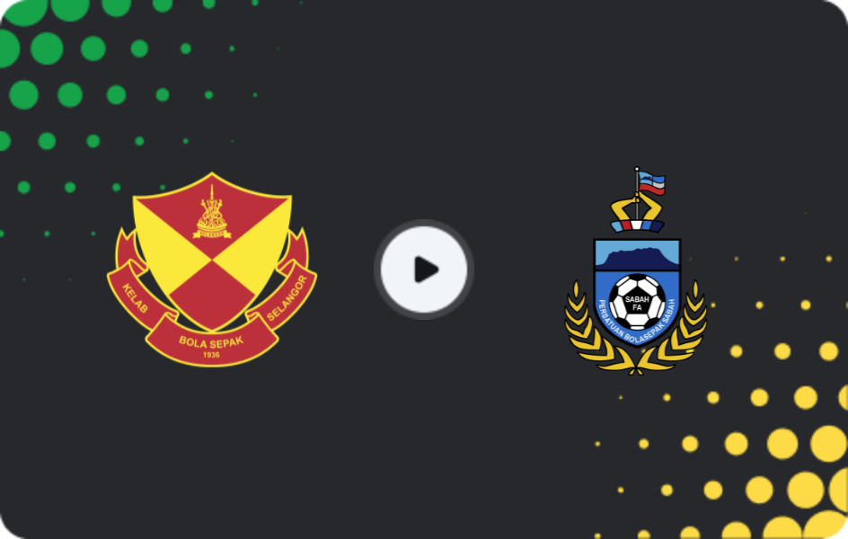 Where to watch Selangor FC — Sabah FK, Super League, 11.04.2026