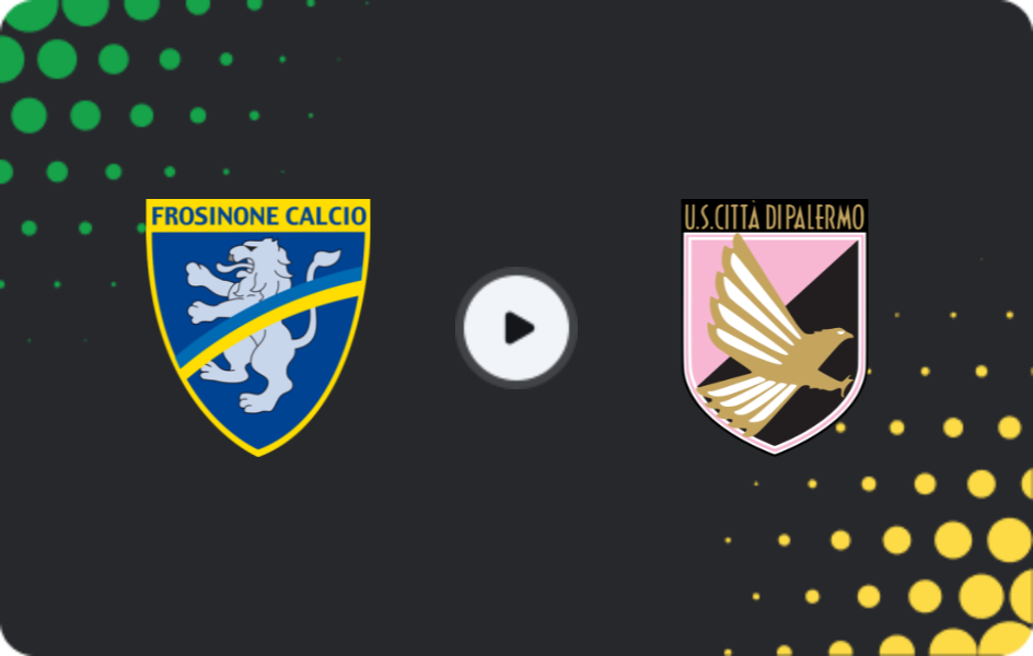Where to watch Frosinone — Palermo, Serie B, 11.04.2026