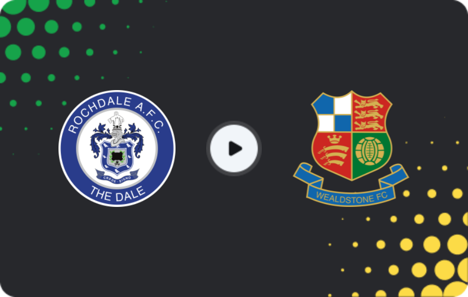 Where to watch Rochdale — Wealdstone, National League, 11.04.2026