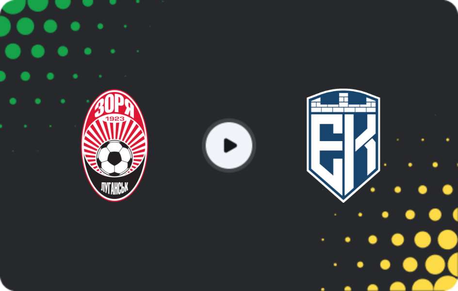 Where to watch Zorya Luhansk — Epitsentr Dunayivtsi, Premier League, 11.04.2026