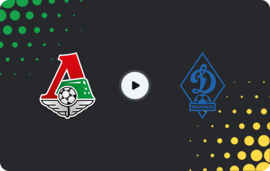 Where to watch Lokomotiv Moscow — Dynamo Makhachkala, Premier League, 11.04.2026