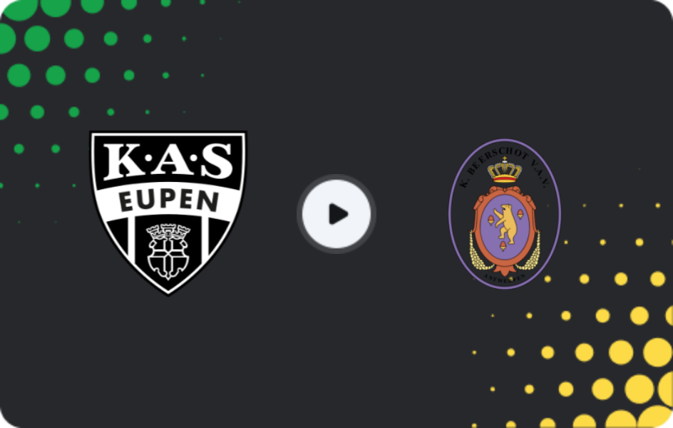 Where to watch AS Eupen — Beerschot Wilrijk, Challenger Pro League, 10.04.2026