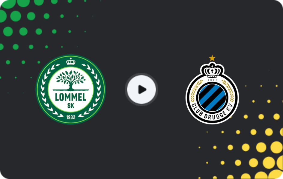 Where to watch Lommel United — Brugge II, Challenger Pro League, 11.04.2026