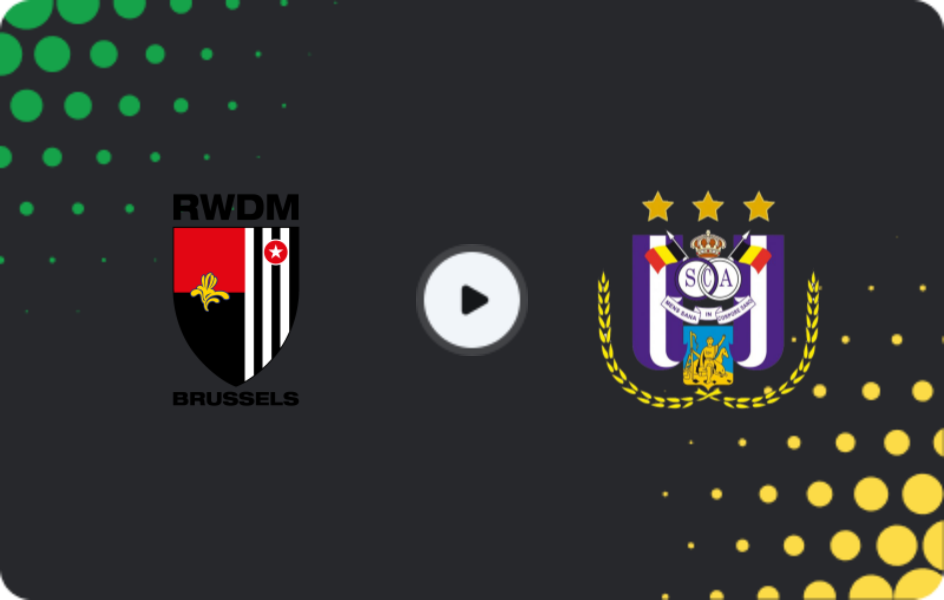 Where to watch RWDM — Anderlecht II, Challenger Pro League, 11.04.2026