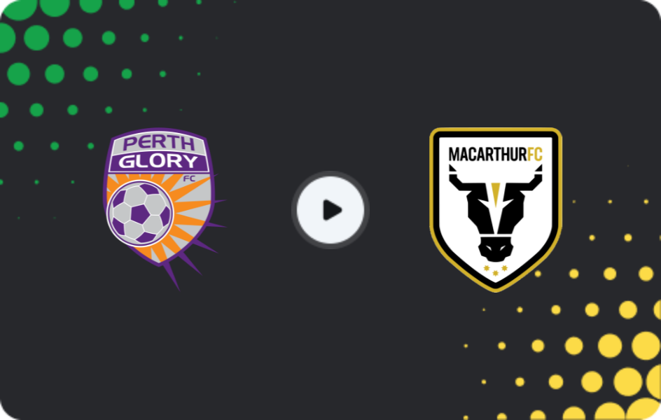 Where to watch Perth Glory — Macarthur, A-League, 12.04.2026