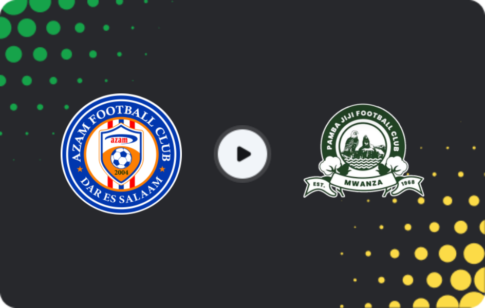Where to watch Azam — Pamba Jiji, Premier League, 12.04.2026