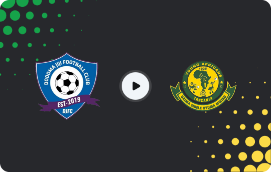 Where to watch Dodoma Jiji — Young Africans, Premier League, 12.04.2026