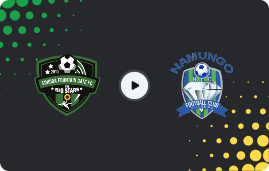 Where to watch Singida Fountain Gate — Namungo, Premier League, 12.04.2026