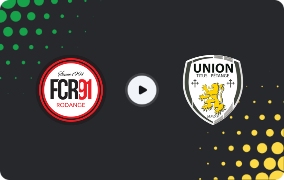 Where to watch Rodange 91 — Union Titus Petange, National Division, 12.04.2026