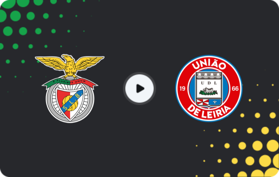 Where to watch Benfica B — União de Leiria, Segunda Liga, 12.04.2026