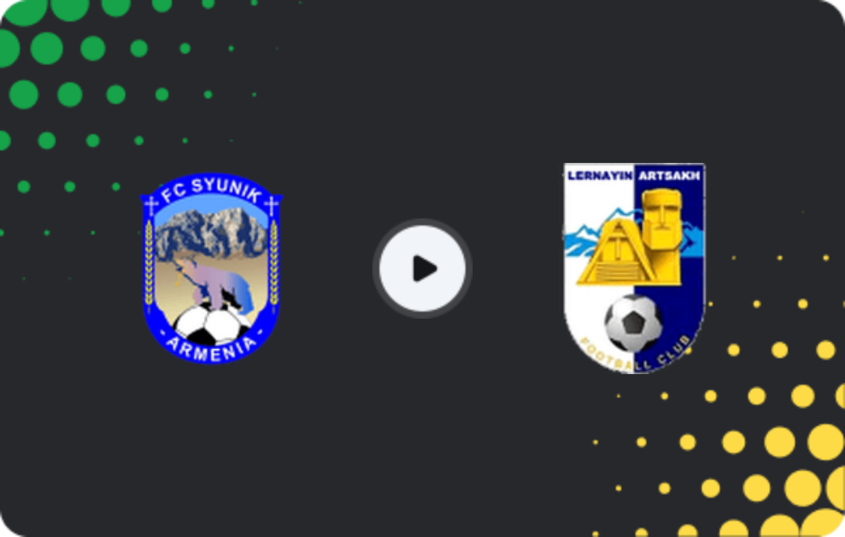 Where to watch Syunik — Lernayin Artsakh, First League, 15.10.2025