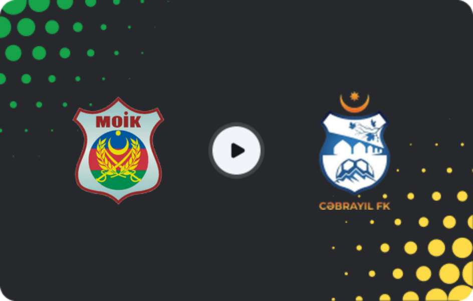 Where to watch MOIK — Cəbrayıl, Birinci Dasta, 16.10.2025
