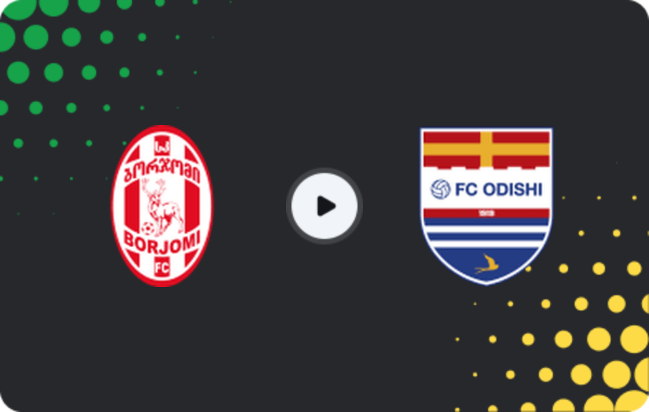 Where to watch Borjomi — Odishi 1919, Liga 3, 16.10.2025