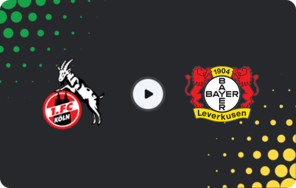 Where to watch FC Koln W — Bayer Leverkusen W, Frauen Bundesliga, 16.10.2025