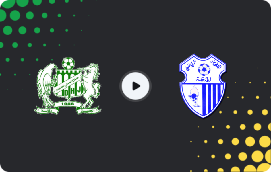 Where to watch Difaa EL Jadida — Ittihad Tanger, Botola Pro, 19.10.2025