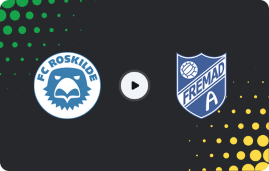 Where to watch Roskilde — Fremad Amager, 2nd Division - Group 1, 17.10.2025