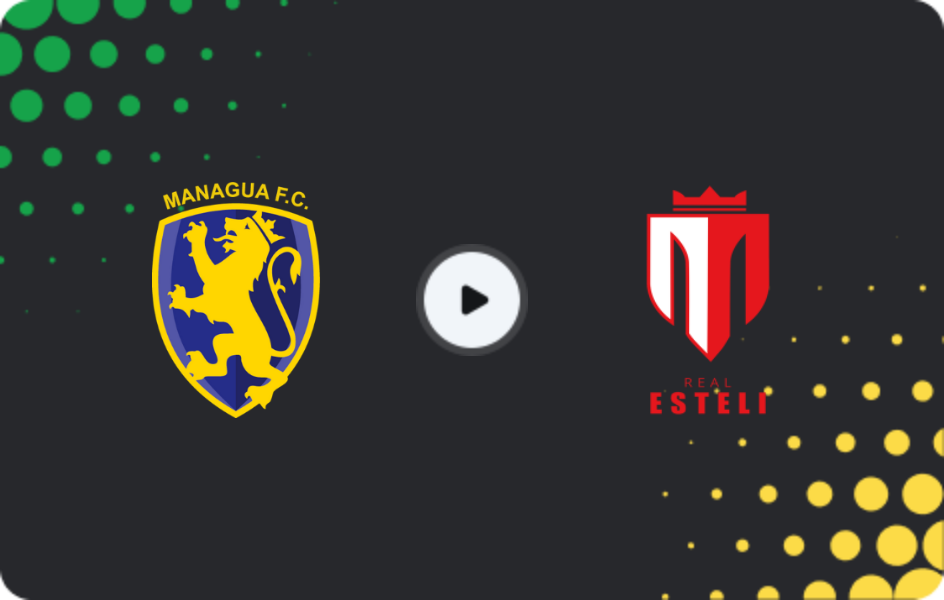 Where to watch Managua — Real Estelí, Liga Primera, 23.10.2025