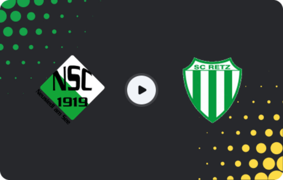 Where to watch Neusiedl — Retz, Regionalliga - Ost, 17.10.2025