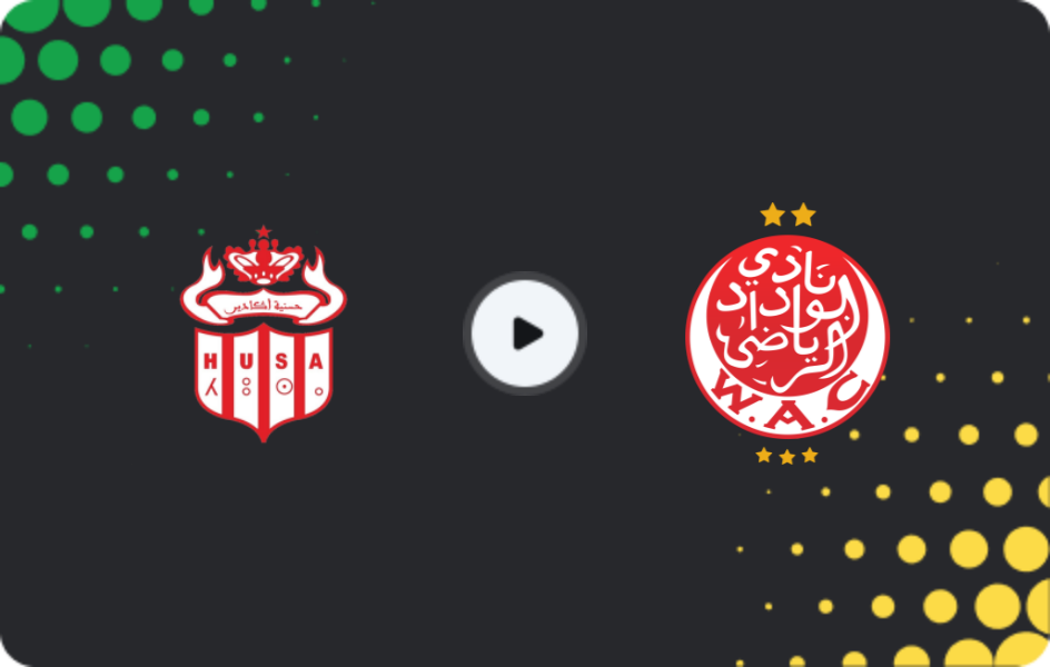 Where to watch Hassania Agadir — Wydad AC, Botola Pro, 05.11.2025