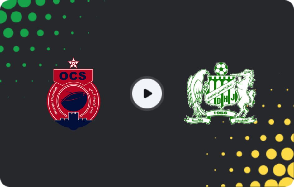 Where to watch Olympique Safi — Difaa EL Jadida, Botola Pro, 05.11.2025