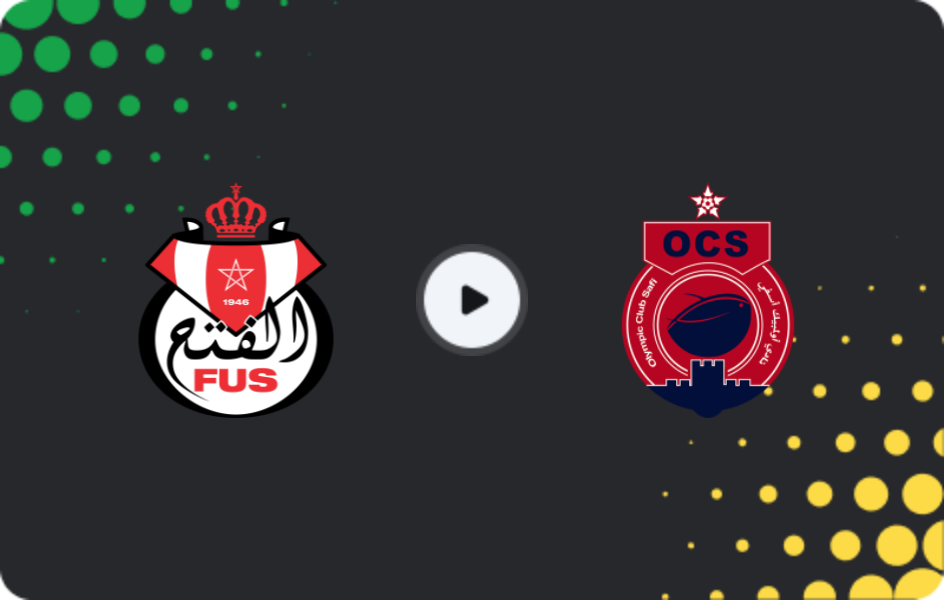 Where to watch FUS Rabat — Olympique Safi, Botola Pro, 30.10.2025
