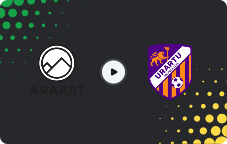 Where to watch Ararat-Armenia — FC Urartu, Premier League, 08.11.2025