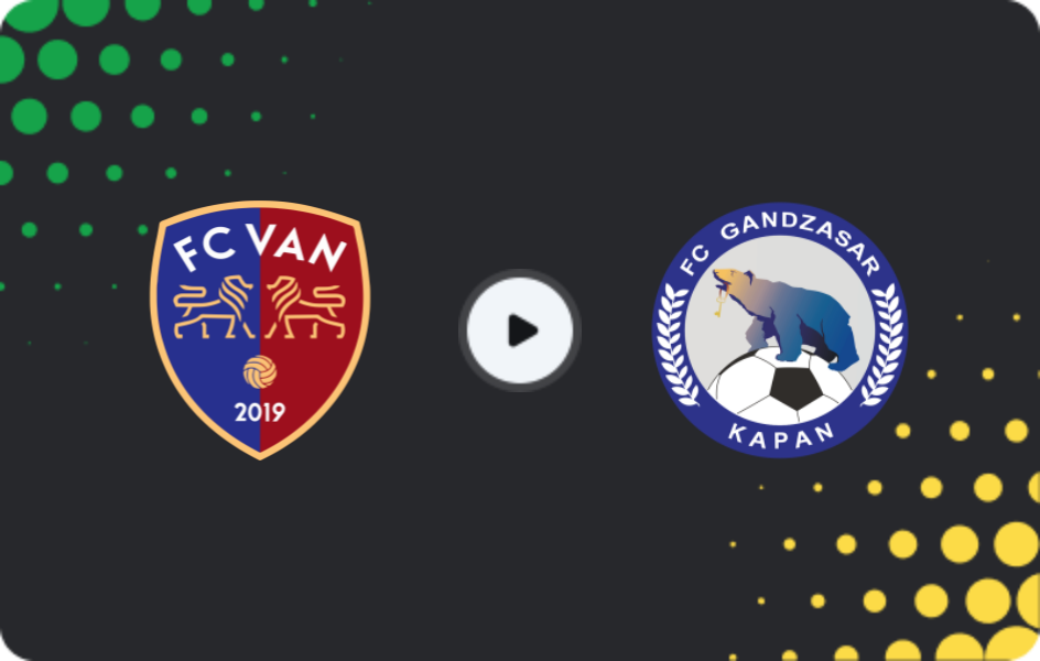 Where to watch Van — Gandzasar, Premier League, 09.11.2025