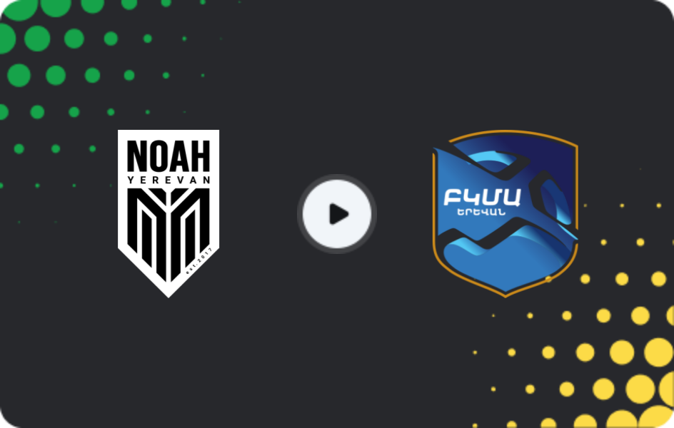 Where to watch FC Noah — BKMA, Premier League, 06.12.2025