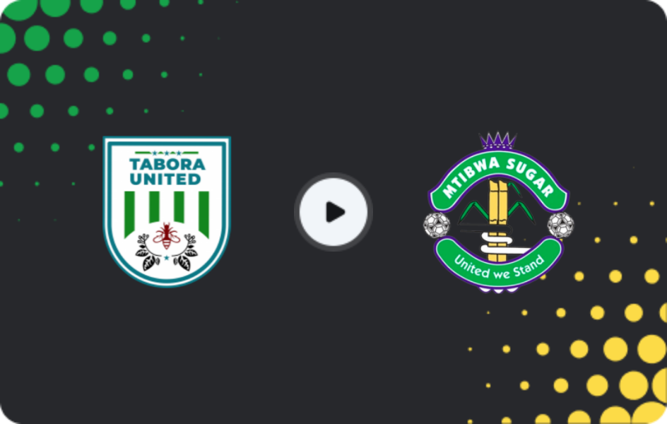 Where to watch Tabora United — Mtibwa Sugar, Premier League, 15.04.2026