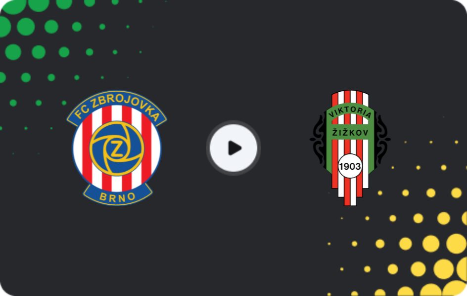 Where to watch Zbrojovka Brno — Viktoria Žižkov, FNL, 15.04.2026