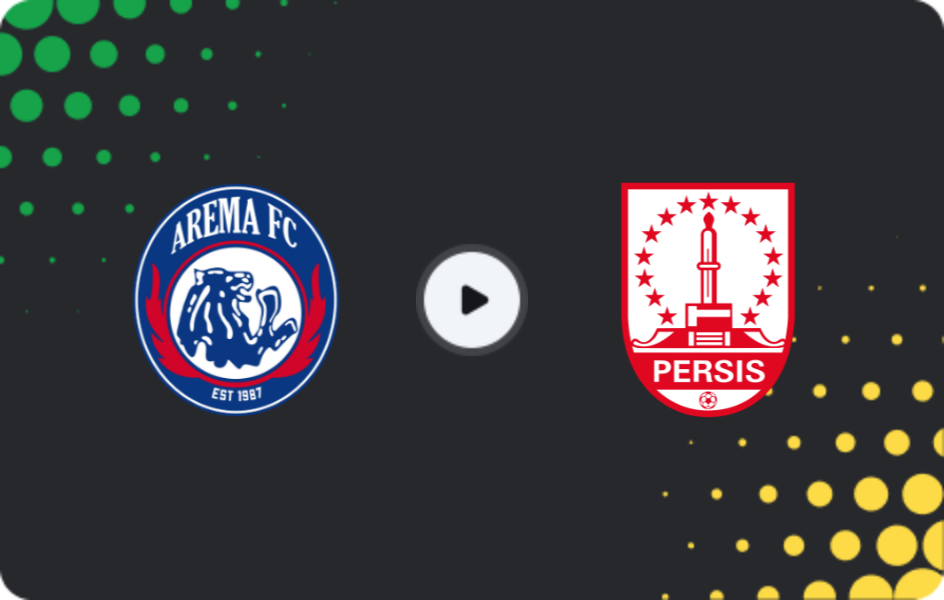 Where to watch Arema FC — Persis Solo, Liga 1, 18.04.2026
