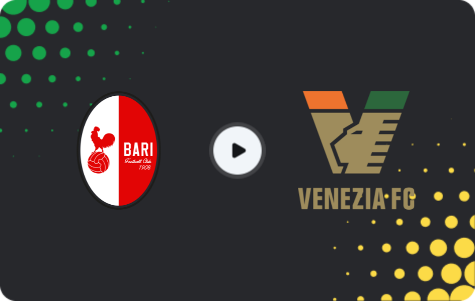 Where to watch Bari — Venezia, Serie B, 18.04.2026