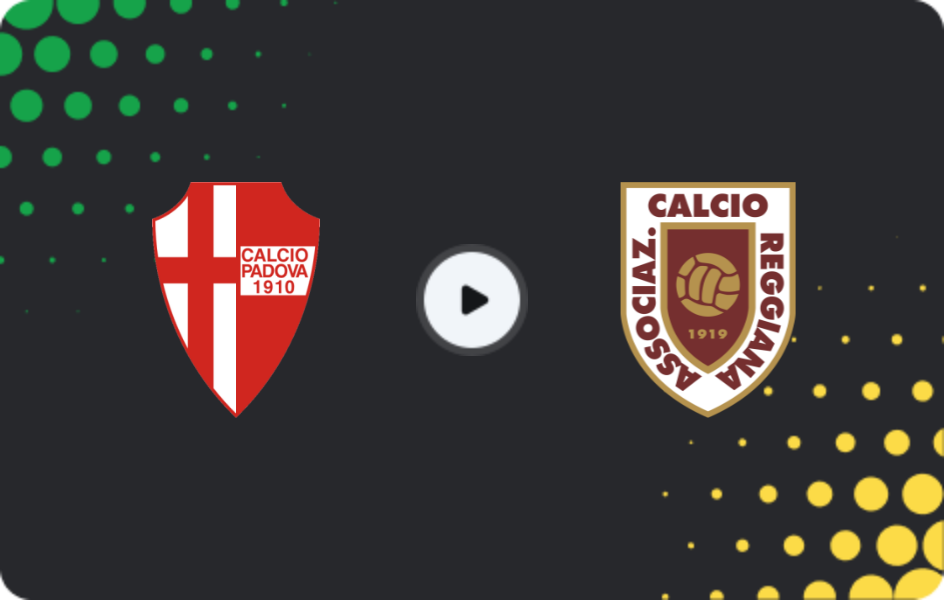 Where to watch Padova — Reggiana, Serie B, 18.04.2026