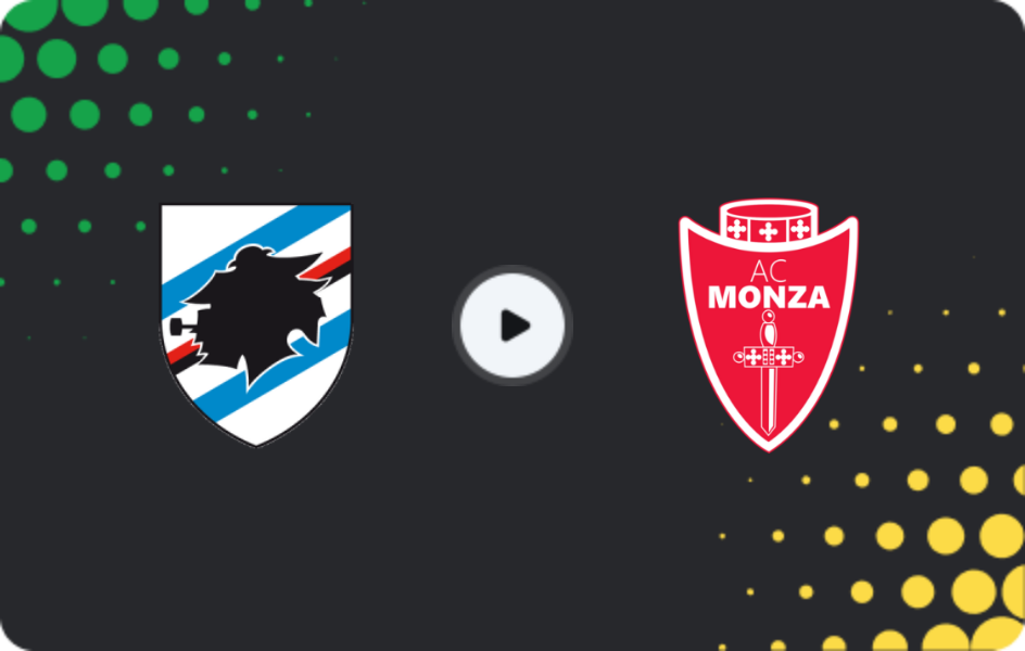 Where to watch Sampdoria — Monza, Serie B, 18.04.2026