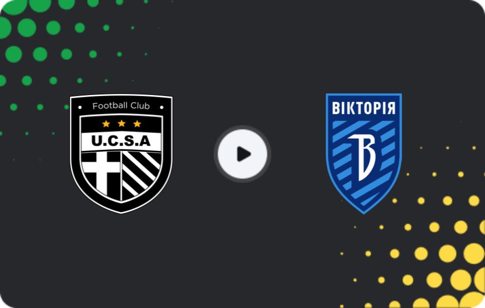 Where to watch UCSA — Viktoriya Mykolaivka, Persha Liga, 18.04.2026