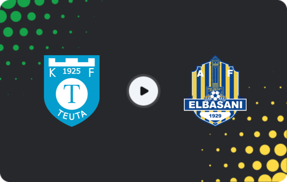 Where to watch Teuta Durrës — AF Elbasani, Superliga, 18.04.2026