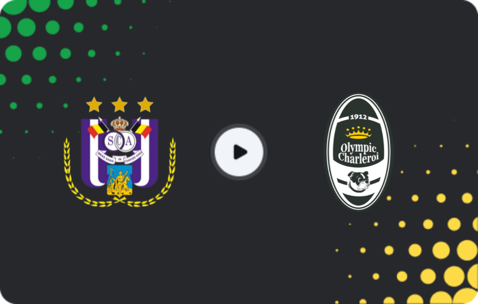 Where to watch Anderlecht II — Olympic Charleroi, Challenger Pro League, 17.04.2026