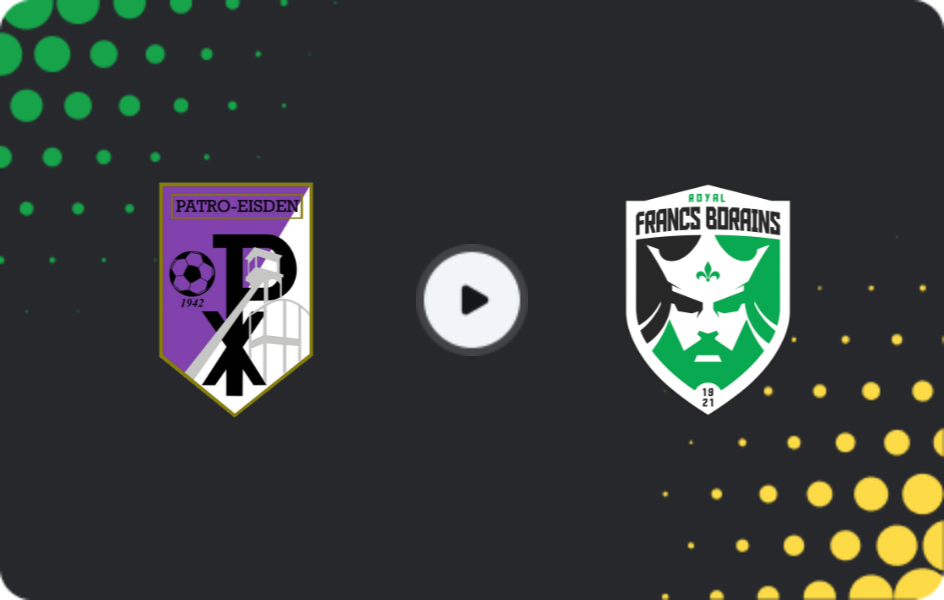 Where to watch Patro Eisden — Francs Borains, Challenger Pro League, 17.04.2026